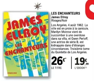 James Eliroy - Les Enchanteurs offre à 26€ sur E.Leclerc Espace Culturel