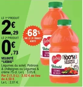 Liebig - Velouté offre à 2,29€ sur E.Leclerc