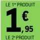 Le 1er Produit offre à 1,95€ sur E.Leclerc