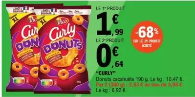 Vico - Curly offre à 1,99€ sur E.Leclerc Express