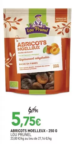 Lou Prunel - Abricots Moelleux offre à 5,75€ sur NaturéO