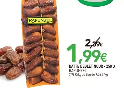 Rapunzel - Datte Deglet Nour offre à 1,99€ sur NaturéO