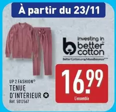 Up2fashion - Tenue D'Intérieur offre à 16,99€ sur Aldi