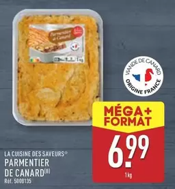 Canard - Parmentier De offre à 6,99€ sur Aldi