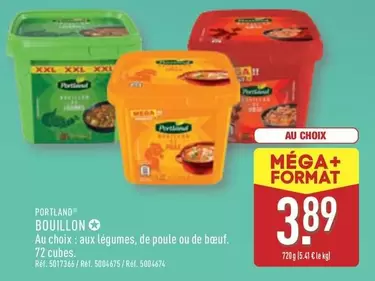 Portland - Bouillon offre à 3,89€ sur Aldi