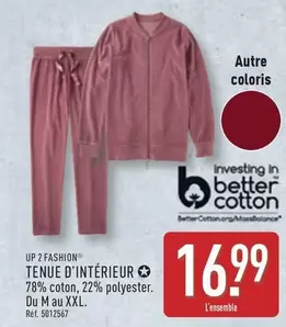 Up2fashion - Tenue D'Intérieur offre à 16,99€ sur Aldi