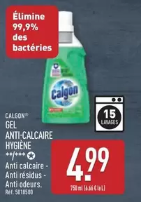 Calgon - Gel Anti-Calcaire Hygiene offre à 4,99€ sur Aldi