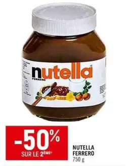 Ferrero - Nutella offre sur Spar Supermarché