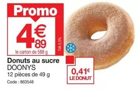 Promo - Donuts Au Sucre offre à 4,89€ sur Promocash