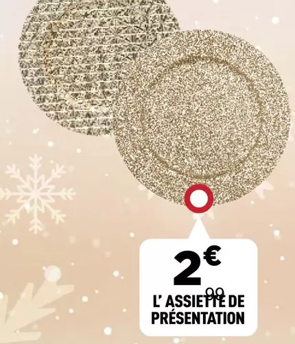 Assie De Présentation offre à 2€ sur Centrakor