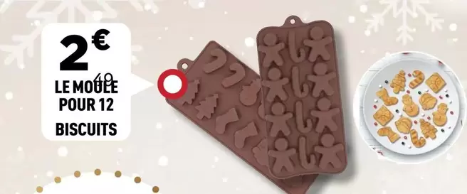 Le Moube Pour 12 Biscuits offre à 2€ sur Centrakor