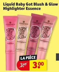 Liquid Baby Got Blush & Glow Highlighter offre à 3€ sur Kruidvat