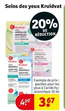 Ampouleentiques offre à 3,67€ sur Kruidvat