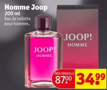 Joop - Homme offre à 34,99€ sur Kruidvat