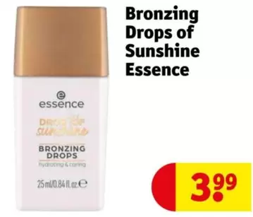 Bronzing Drops of Sunshine offre à 3,99€ sur Kruidvat