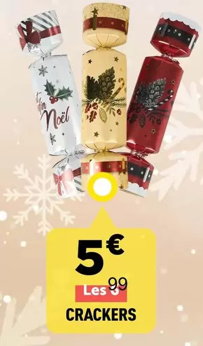 Crackers offre à 5€ sur Zoé Confetti