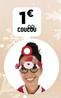 Coucou offre à 1€ sur Zoé Confetti