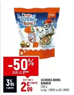 Kinder - Schoko-bons offre à 3,99€ sur Vival