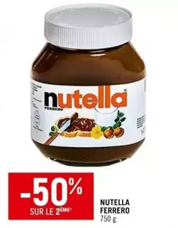 Nutella - offre sur Petit Casino