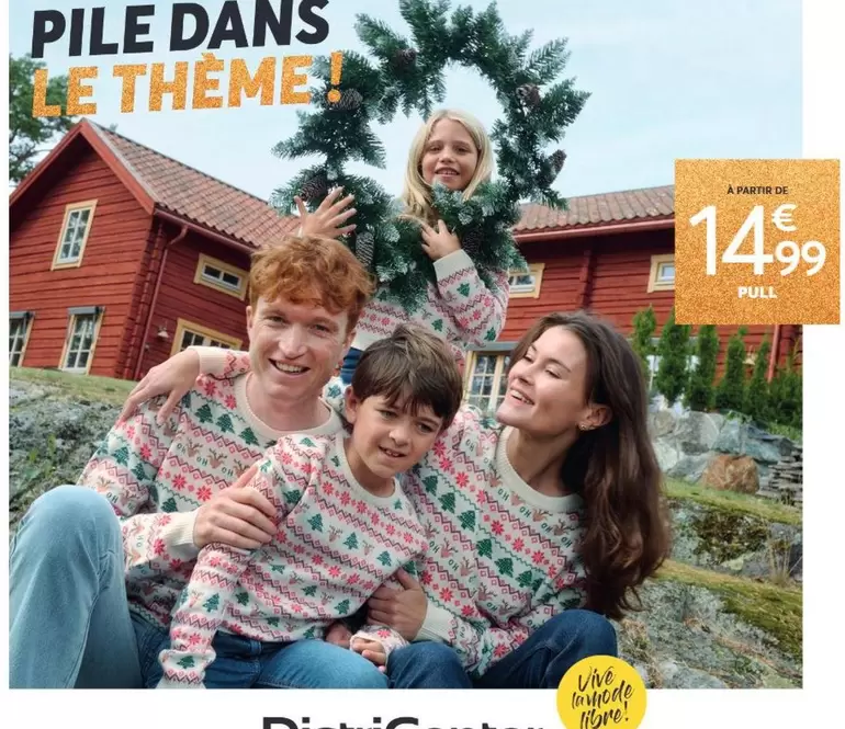 Pile Dans Le Theme offre à 14,99€ sur DistriCenter