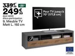 Meuble Tv Matt offre à 249,99€ sur BUT