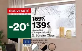 Bureau Class offre à 139,99€ sur BUT