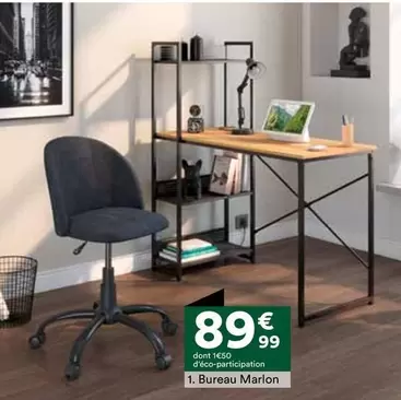 Bureau Marlon offre à 89,99€ sur BUT