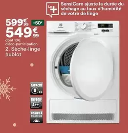 Sèche-linge Hublot offre à 549,99€ sur BUT