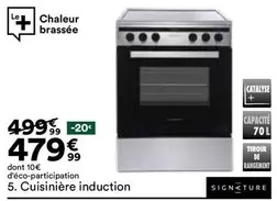 Signature - Cuisiniere Induction offre à 479,99€ sur BUT