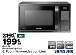 Samsung - Four Micro-ondes Combiné offre à 199,99€ sur BUT