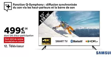 Téléviseur offre à 499,99€ sur BUT