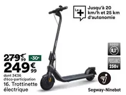 Segway-Ninebot - Trottinette Électrique