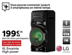 LG - Enceinte High Power