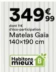 Matelas Gaia