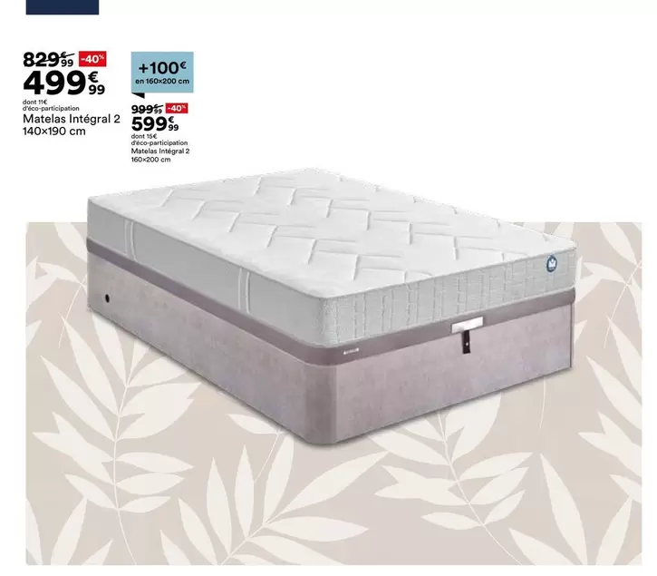 Matelas Intégral 2