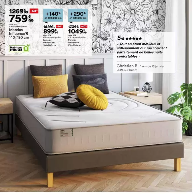 Matelas Infuence