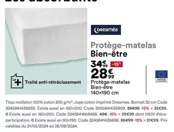 Protège-matelas Bien-etre