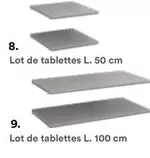 Lot De Tablettes offre à 9,99€ sur BUT