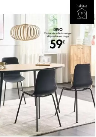 Chas De La Marca offre à 59€ sur Habitat