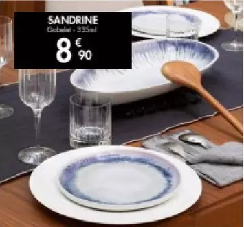 Sandrine offre à 8,9€ sur Habitat