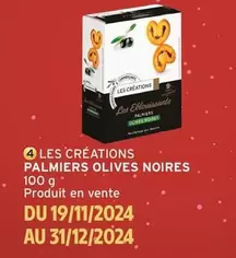 Les Créations Palmiers Olives Noires offre sur Intermarché Express