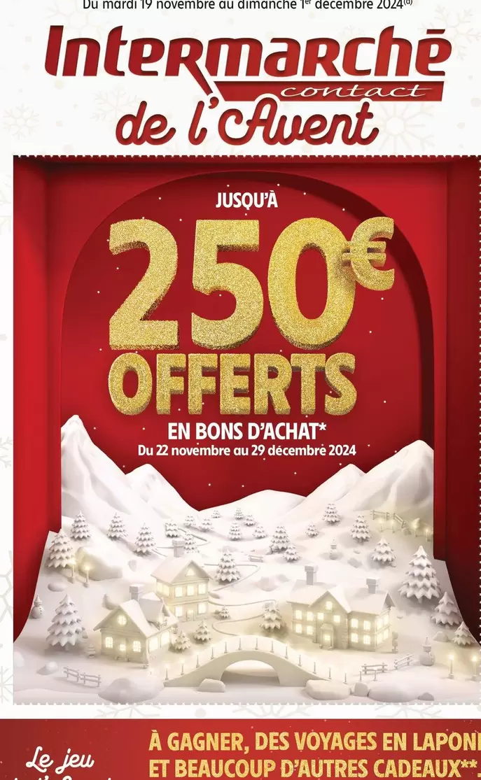 En Bons D'Achat offre sur Intermarché Contact