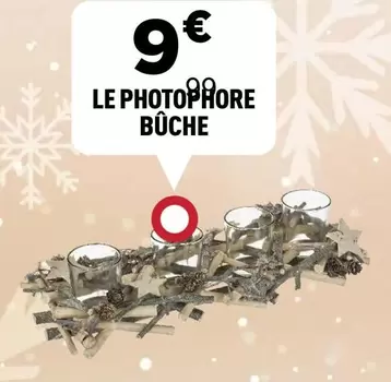 Le Photophore Bûche