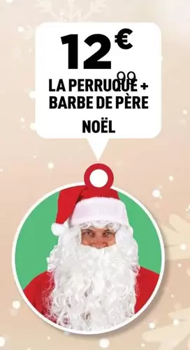 La Perruoue+ Barbe De Père Noël