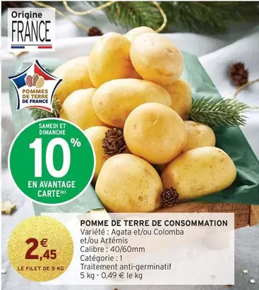 Pomme De Terre De Consommation