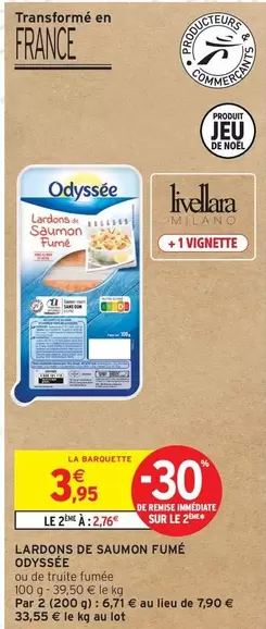 Odyssée - Lardons De Saumon Fume