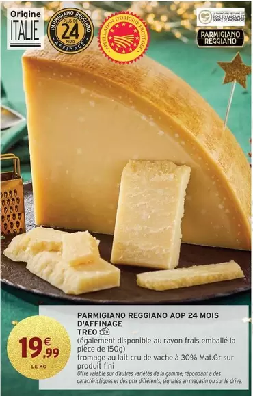 Treo - Parmigiano Reggiano Aop 24 Mois D'affinage