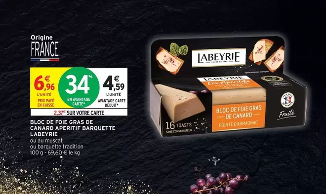 Labeyrie - Bloc De Foie Gras De Canard