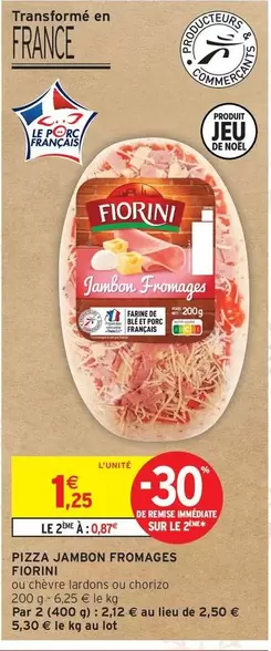 Fiorini - Pizza Jambon Fromages