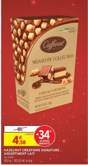 Signature - Hazelnut Creations  Assortiment Lait